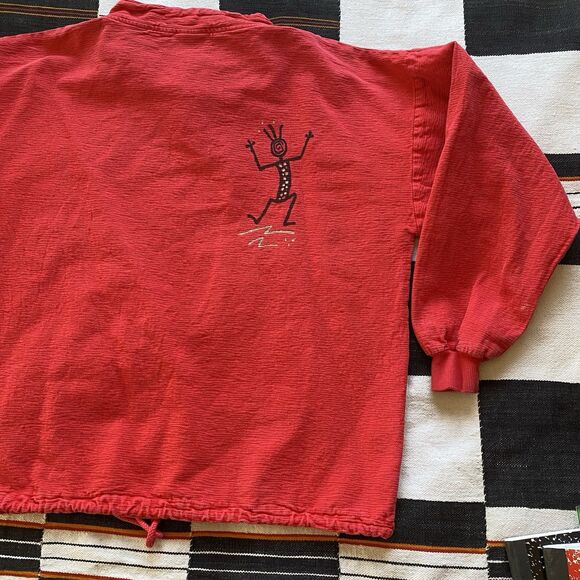 Vintage 94’ 4 Fun Graphic Pocahontas Central Park Long Sleeve Pullover. Medium. - Picture 9 of 16